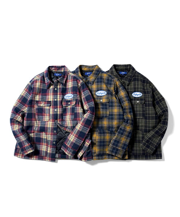 楽天市場】LFYT ラファイエット シャツジャケット ロゴ ワッペン 
