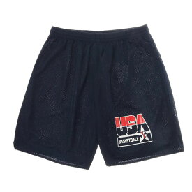 Mitchell & Ness ミッチェルアンドネス バスケットショーツ ショーツ ストリート ダンス ラッパー ダンサー ファッション スポーツ ブランド 1992 TEAM USA BASKETBALL PRACTICE SHORTS APSHLG18030 NAVY ネイビー ★★
