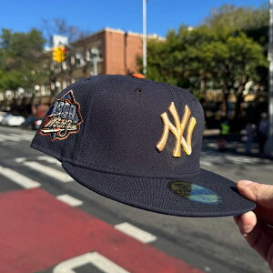 NEW ERA �j���[�G�� �L���b�v �X�g���[�g �X�P�[�^�[ Noho Nati Blue UV Exclusive New York Yankees 1999 WS Navy 59Fifty 70979153