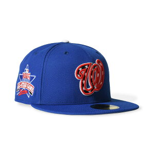 NEW ERA �j���[�G�� �L���b�v �X�g���[�g �X�P�[�^�[ WASHINGTON NATIONALS CO 1985 ASG 59FIFTY MAJESTIC BLUE 70992046