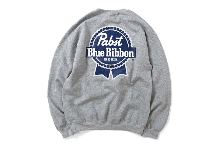 楽天市場】PABST BLUE RIBBON パブストブルーリボン クルーネック 