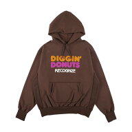 RECOGNIZE レコナイズ プルオーバーフーディー ストリート ロゴ ファッション スケーター DIGGIN’ DONUT…