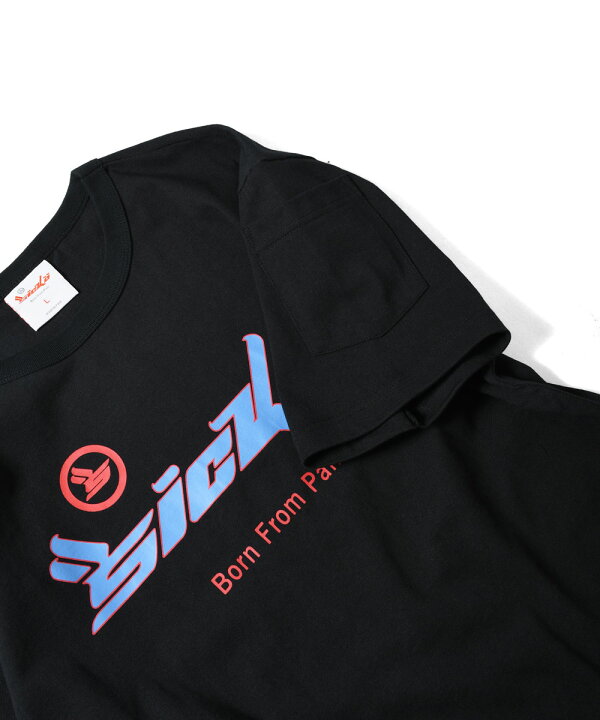 楽天市場】SICKO - Born From Pain シッコ 半袖Tシャツ カレッジロゴ