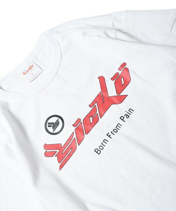 楽天市場】SICKO - Born From Pain シッコ 半袖Tシャツ カレッジロゴ 