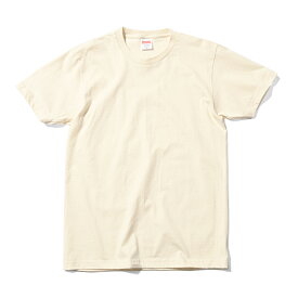 SUPREME シュプリーム Tシャツ 無地 半袖 プリント ストリート ヒップホップ ラッパー ダンサー アメカジ カジュアル アウトドア キャンプ ブランド BLANK S/S TEE SUP-ST01 NATURAL