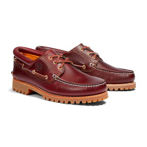 TIMBERLAND �e�B���o�[�����h �V���[�Y �X�g���[�g �X�P�[�^�[ TRAD HS 3 EYE LUG Burgundy Full Grain 50009648