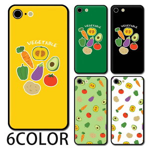 スマホケース ラウンド ガラス 野菜 ベジタブル アボカド ニンジン トマト iphone16 iphone15 pro iphone14 iphone13 iphone8 iPhoneケース TPU ガラスケース オシャレ かわいい 可愛い 背面ガラス 強化ガラス