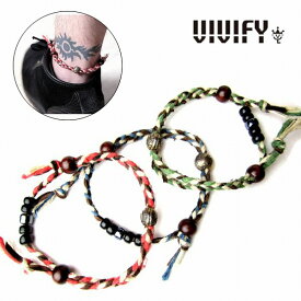 【送料無料】【VIVIFY 正規店】VIVIFY ビビファイ アンクレット 編み込み ブレスレットNatural Braiding Anklet/Bracelet 受注生産