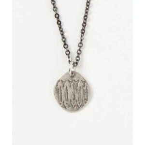 yVIVIFY KXzVIVIFY rrt@C lbNX Vo[ Pattern Plate Necklace/dg