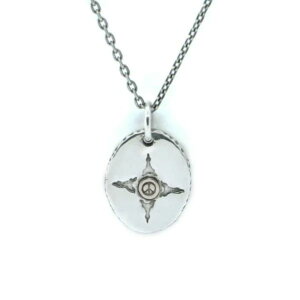 yVIVIFY KXzVIVIFY rrt@C lbNX Vo[ Sun Plate Necklace/dg,Peacemark