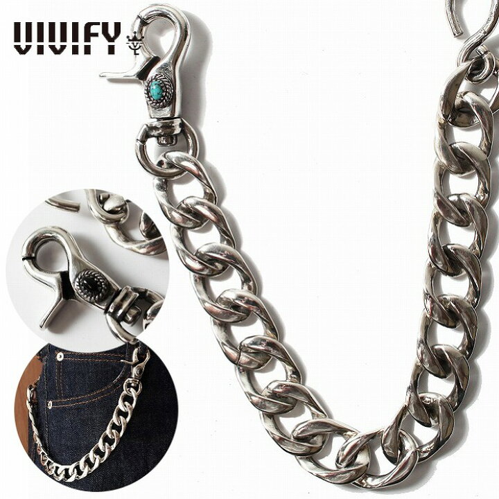 楽天市場】【VIVIFY 正規店】VIVIFY ビビファイ ウォレットチェーン 