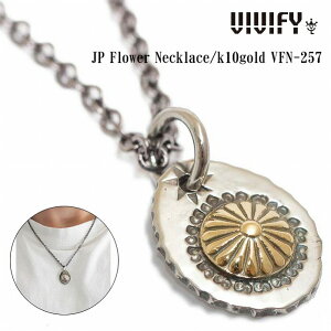 �yVIVIFY ���K�X�zVIVIFY �r�r�t�@�C �l�b�N���X �v���[�g �t�����[JP Flower Necklace/k10gold �󒍐��Y