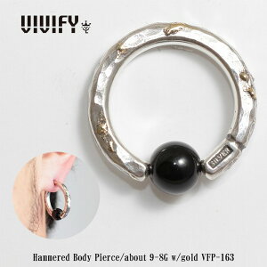 yzyVIVIFY KXzVIVIFY rrt@C {fBsAX IjLX Vo[Hammered Body Pierce/about9`8G w/gold 󒍐Y