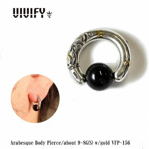 yzyVIVIFY KXzVIVIFY rrt@C {fBsAX IjLX Vo[Arabesque Body Pierce/about9`8G(S) w/gold 󒍐Y