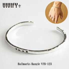 【VIVIFY 正規店】VIVIFY ビビファイ バングル シルバー ブレスレットHallmarks Bangle 受注生産