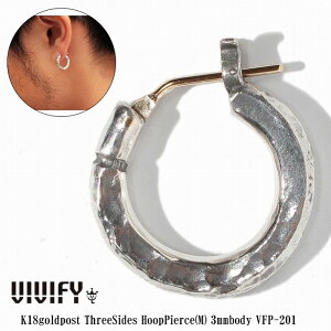 yVIVIFY KXzVIVIFY rrt@C t[v sAX Vo[K18goldpost ThreeSidesHoop PierceiMj3mm body