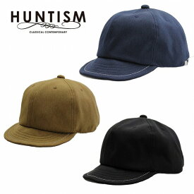 【あす楽対応/再入荷】【HUNTISM 正規店】HUNTISM ハンティズム キャップ 帽子 つば短め UMPIRE CAP