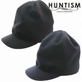 【再入荷/あす楽対応】【HUNTISM 正規店】HUNTISM ハンティズム ウールキャップ 帽子 つば短め Lamb Wool Cap