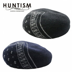 【再入荷/あす楽対応】【HUNTISM 正規店】HUNTISM ハンティズム ベレー 帽子 バンダナ Bandana Beret