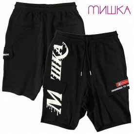 【あす楽対応】【20％OFFセール】【MISHKA 正規店】MISHKA ミシカ カーゴショーツ スウェットショーツ スウェットカー ENGINEERED TO DESTROY CARGO SHORTS