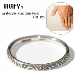 �y���������z�yVIVIFY ���K�X�zVIVIFY �r�r�t�@�C �����O �V���o�[ Arabesque Ring(2mm body)