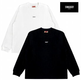 【SWAGGER 正規店】SWAGGER スワッガー 長袖Tシャツ ロンTEE プリント SMALL LOGO LT-SHIRT