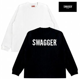 【SWAGGER 正規店】SWAGGER スワッガー 長袖Tシャツ ロンTEE プリント BACK LOGO LT-SHIRT