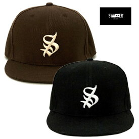 【あす楽対応】【SWAGGER 正規店】SWAGGER スワッガー 帽子 キャップ スナップバック SWAGGER "S"LOGO CAP