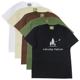 【送料無料/あす楽対応】【Infinity Nature 正規店】InfinityNature インフィ二ティネイチャー Tシャツ 半袖 プリント メンズ レディース TEE HIN-T