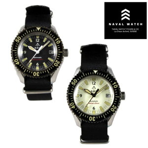 �yNAVAL WATCH ���K�X�zNAVAL WATCH �i�o���E�H�b�` �r���v �~���^���[ MIL.-05 B C SV/BK Automatic ROYAL Military Diver TYPE
