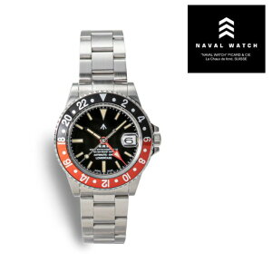 yNAVAL WATCH KXzNAVAL WATCH Produced By LOWERCASE ioEHb` rv ~^[ FRXD004 GMT Mechanical S/S 3 links Metal band