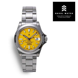 yNAVAL WATCH KXzNAVAL WATCH Produced By LOWERCASE ioEHb` rv ~^[ FRXA015 Yellow Mechanical S/S 3 links Metal band