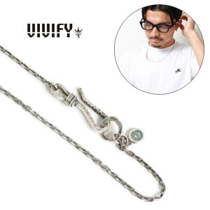 �yVIVIFY ���K�X�zVIVIFY �r�r�t�@�C �l�b�N���X �V���o�[ �A�Y�L�`�F�[�� Hallmarks Clasp Chain 2.0 x 50cm/4C