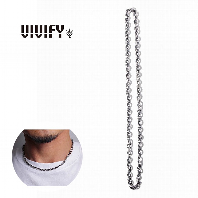 【VIVIFY 正規店】VIVIFY ビビファイ ネックレス シルバー アズキチェーン Seamless ChainNecklace k10：BLESS（ブレス）