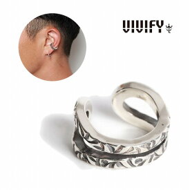 【送料無料】【VIVIFY 正規店】VIVIFY ビビファイ ピアス シルバー Loopin’ Ear cuff/Arabesque