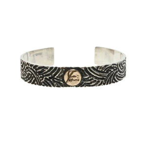 �yVIVIFY ���K�X�zVIVIFY �r�r�t�@�C �u���X���b�g �V���o�[ Flow Texture Bangle with Gold Claw Mark