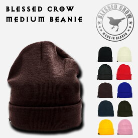 【全品P5倍&クーポン】BlessedCrow ミディアムビーニー メンズ レディース ニット帽 アメリカ 直輸入 ニット帽子