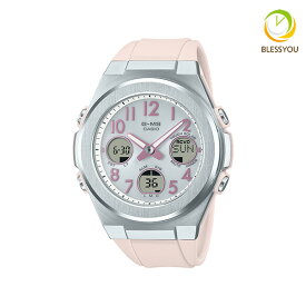CASIO BABY-G カシオ ソーラー電波 腕時計 レディース ベビーG MSG-W610-4AJF 30,0 2025年5月 gショックレディース ニュアンスカラー ミュートピンク