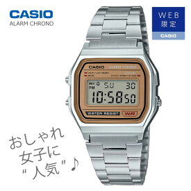 WEB限定モデル 国内正規品 カシオ 腕時計 デジタル ウォッチ CASIO a158wea-9jh 女子に人気 ユニセックス スタンダード ゴールドサムネイル 軽い 薄い 使いやすい 実用的 おしゃれ ネコポス配送