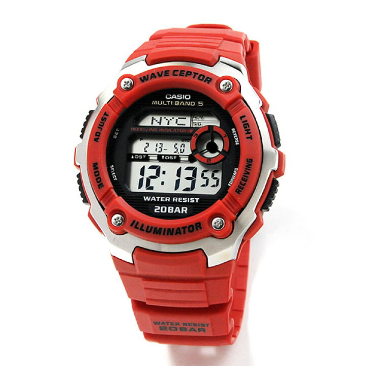 楽天市場】カシオ 電波時計 腕時計 CASIO WV-200R-4AJF 7,0 国内正規品  