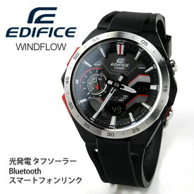 CASIO EDIFICE WINDFLOW ECB-2200YP-1AJF 27,0 2023年8月 エディフィス 腕時計 メンズ 光発電 タフソーラー リアルモータースポーツコンビ Bluetooth スマホリンク モバイルリンク