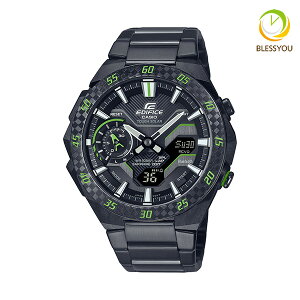 CASIO EDIFICE GfBtBX rv Y d ^t\[[ Bluetooth X}zN oCN WINDFLOW ECB-2200YRC-1A3JF 42,0 2025N4