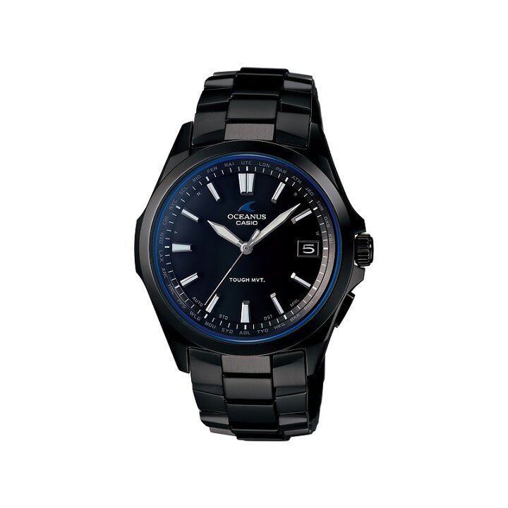 楽天市場】casio オシアナス 腕時計 メンズ 電波ソーラー 3針 時計  