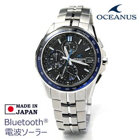 casio オシアナス 腕時計 メンズ 電波ソーラー モバイルリンク 時計 日本製 Manta OCW-S7000-1AJF