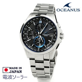 ＼北陸げんき市 クーポン！／ casio オシアナス 腕時計 メンズ 電波ソーラー 時計 日本製 OCW-T2600-1AJF 100