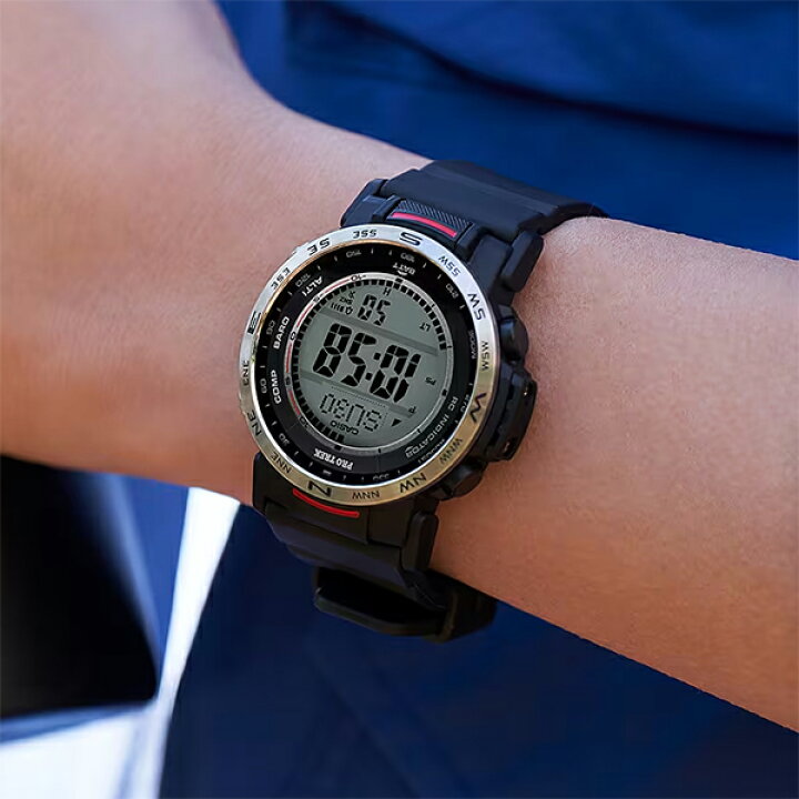 楽天市場】プロトレック 電波ソーラー デジタル 腕時計 正規品 CASIO 