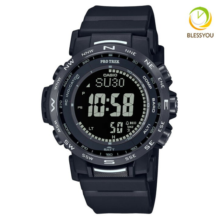 楽天市場】CASIO PRO TREK PRW-35Y-1BJF カシオ 電波ソーラー デジタル 