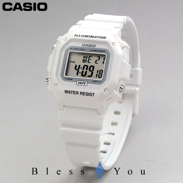 国内正規品 カシオ デジタル 腕時計  カシオ デジタル ウォッチ ホワイト 腕時計 CASIO F-108WHC-7BJF 3,0  [チープカシオ プチプライス チプカシ プチプラ] 限定入荷 ネコポス