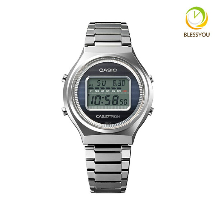 楽天市場】ソーラー電波時計 カシオ 腕時計 CASIO CASIOTRON 復刻 2024  