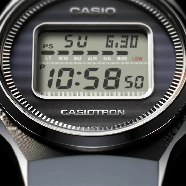 楽天市場】ソーラー電波時計 カシオ 腕時計 CASIO CASIOTRON 復刻 2024  